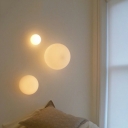 Simple Modern Bedroom Lamps Warm Personality Wall Light Sconce Wall Lighting Fixtures
