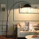 Nordic Minimalist Style Line Floor Lamp Wrought Iron Floor Lamp for Living Room and Study