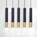 Hanging Ceiling Lights Modern Style Acrylic Hanging Light Kit for Living Room