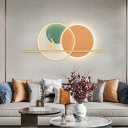 Geometric Shape Wall Lighting Fixtures LED in Multi-Color Wall Sconce Lighting