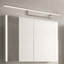 Vanity Lamps Modern Style Acrylic Vanity Lighting Ideas for Bathroom Natural Light