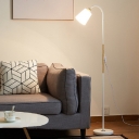 Contemporary Macaron Floor Lamp 1 Light Metal Floor Lamp for Bedroom