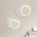 Bedroom Simple Wall Lighting Fixtures Modern Stairs Cloud Geometry Wall Light Sconce