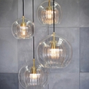 Modern Creative Personality Glass Minimalist Hanging Light Fixtures Hanging Ceiling Lights