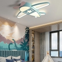 Modern LED Flush Mount Ceiling Light Metal Ceiling Light for Living Room