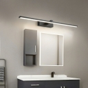 Vanity Wall Lights Modern Style Acrylic Vanity Lighting Ideas for Bathroom