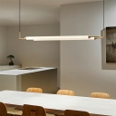 Pendant Lamps Modern Style Glass Hanging Ceiling Light for Living Room Natural Light