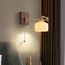 1-Light Sconce Lights Contemporary Style Geometric Shape Metal Wall Lighting Fixtures