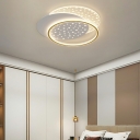 Modern Metal Ceiling Light Led Flush Mount Ceiling Lights for Bedroom