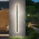 Wall Lighting Ideas  Contemporary Style Acrylic Wall Lighting Fixtures For Courtyard
