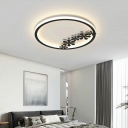 Contemporary Simple Ceiling Light Geometric Acrylic Ceiling Fixture