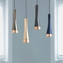 Modern Pendant Light Fixtures Minimalism Metal Suspension Pendant for Bedroom