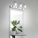 Vanity Lighting Modern Style Acrylic Vanity Lighting Ideas for Bathroom
