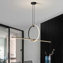 Pendant Lamps Contemporary Style Acrylic Hanging Light for Living Room