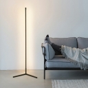 Black Linear Standing Lamps Living Room Sofa Bedroom Dining Room Floor Lamp