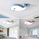 Flush Light Kid's Room Style Acrylic Flush Mount Light Fixtures for Living Room