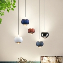Ball Shape Pendant Light Fixture LED Metallic Modern Minimalist Pendant Lighting