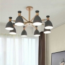 Pendant Lighting Modern Style Metal Hanging Light Kit for Living Room