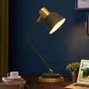 Metal Nightstand Lamp Office Hotel Bedroom Bedside Learning Modern Table Lamp