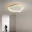 Led Flush Light Modern Style Acrylic Flush Ceiling Light for Living Room