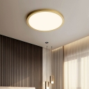Nordic Modern LED Ceiling Light Creative Thin Acrylic Flushmount Light for Bedroom