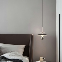 Flying Saucer Pendant Light Acrylic  Hanging Ceiling Light for Bedroom