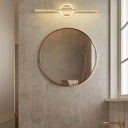 Post-Modern Wall Vanity Light Aluninum Flush Mount Vanity Lamps for Bedroom
