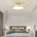 Flush Mount Contemporary Style Acrylic Flush Mount Ceiling Light for Living Room