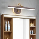 Nordic Minimalist Vanity Light LED Mirror Front Wall Light for Bathroom