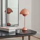 Flower Office Bedroom Bedside  Nightstand Modern Minimalist Macaron Table Lamp