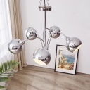 Ceiling Lamps Modern Style Metal Pendant Chandelier for Living Room