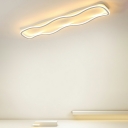 Led Flush Light Modern Style Acrylic Led Flush Mount for Living Room