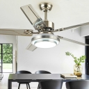 2-Light Pendant Lighting Minimalism Style Fan Shape Metal Hanging Light Fixtures