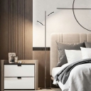 Minimalist Style Line Floor Lamp Wrought Iron Floor Lamp for Living Room