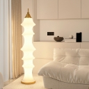 1-Light Floor Standing Lamps Contemporary Style Geometric Shape Metal Stand Up Lamp