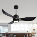 1-Light Hanging Lamp Kit Minimalism Style Fan Shape Metal Pendant Ceiling Lights