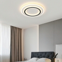 LED Contemporary  Ceiling Light Simple Nordic Iron Pendant Light Fixture for Living Room