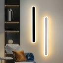 LED Linear Wall Mounted Light Fixture Minimalism Wall Sconce Lights for Bedroom