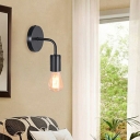 Modern Minimalism 1 Light Wall Sconce Wood Wall Lamps for Bedroom