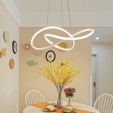 Pendant Lighting Modern Style Acrylic Pendant Light Kit for Living Room