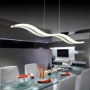 Island Pendant Lights Modern Style Acrylic Island Lighting for Living Room