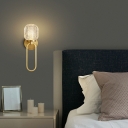 Sconce Lighting Modern Style Crystal Wall Mount Light for Living Room