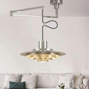 1-Light Pendant Ceiling Lighting Modern Style Geometric Shape Metal Hanging Light Kit
