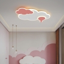 LED Creative Flush Mount Ceiling Light Fixtures Modern Ceiling Mount Chandelier for Living Room