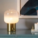 Modern Dining Table Light Glass Bedroom Table Lamps for Living Room