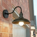 Single Bulb Wall Light Lamp Sconce Gooseneck Stem Wall Sconces Lighting Fixture