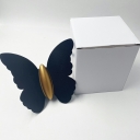 Butterfly-Like Sconce Wall Lighting Metal LED Wall Sconces Lighting Fixture in Black