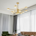 Pendant Light Modern Style Metal Suspension Pendant Light for Living Room