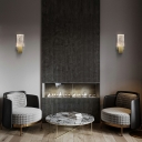 Wall Sconce Modern Style Crystal Wall Lighting Fixtures for Living Room