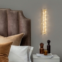 Sconce Light Modern Style Crystal Wall Mount Light for Living Room
